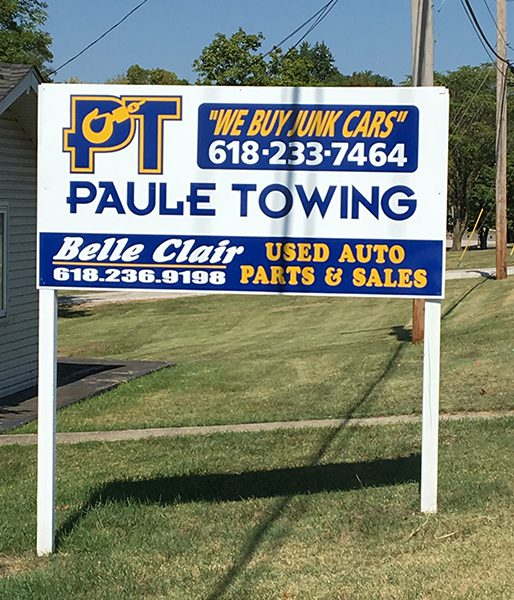 Paule Towing in Belleville Illinois.