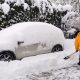 Paule Towing can help if your car is stuck in a snow drift.